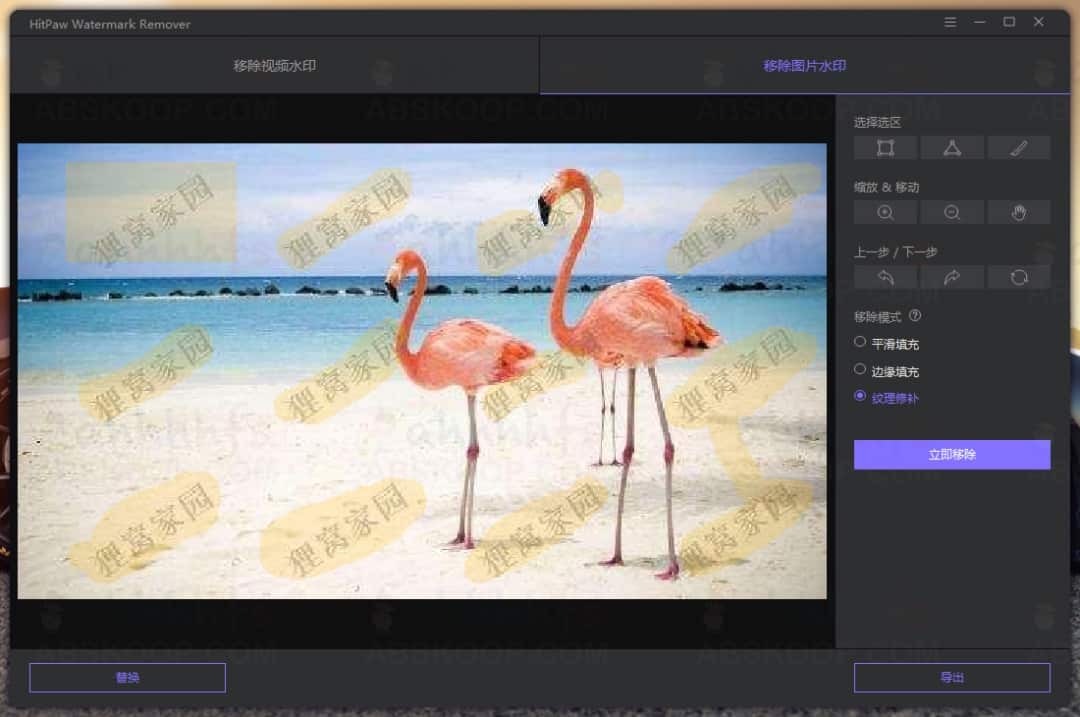 图片视频去水印神器 HitPaw Watermark Remover v1.3.5.1 中文便携注册版