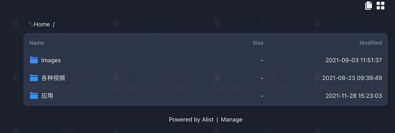 凌莞的共享文件 一个基于Alist的私人网盘