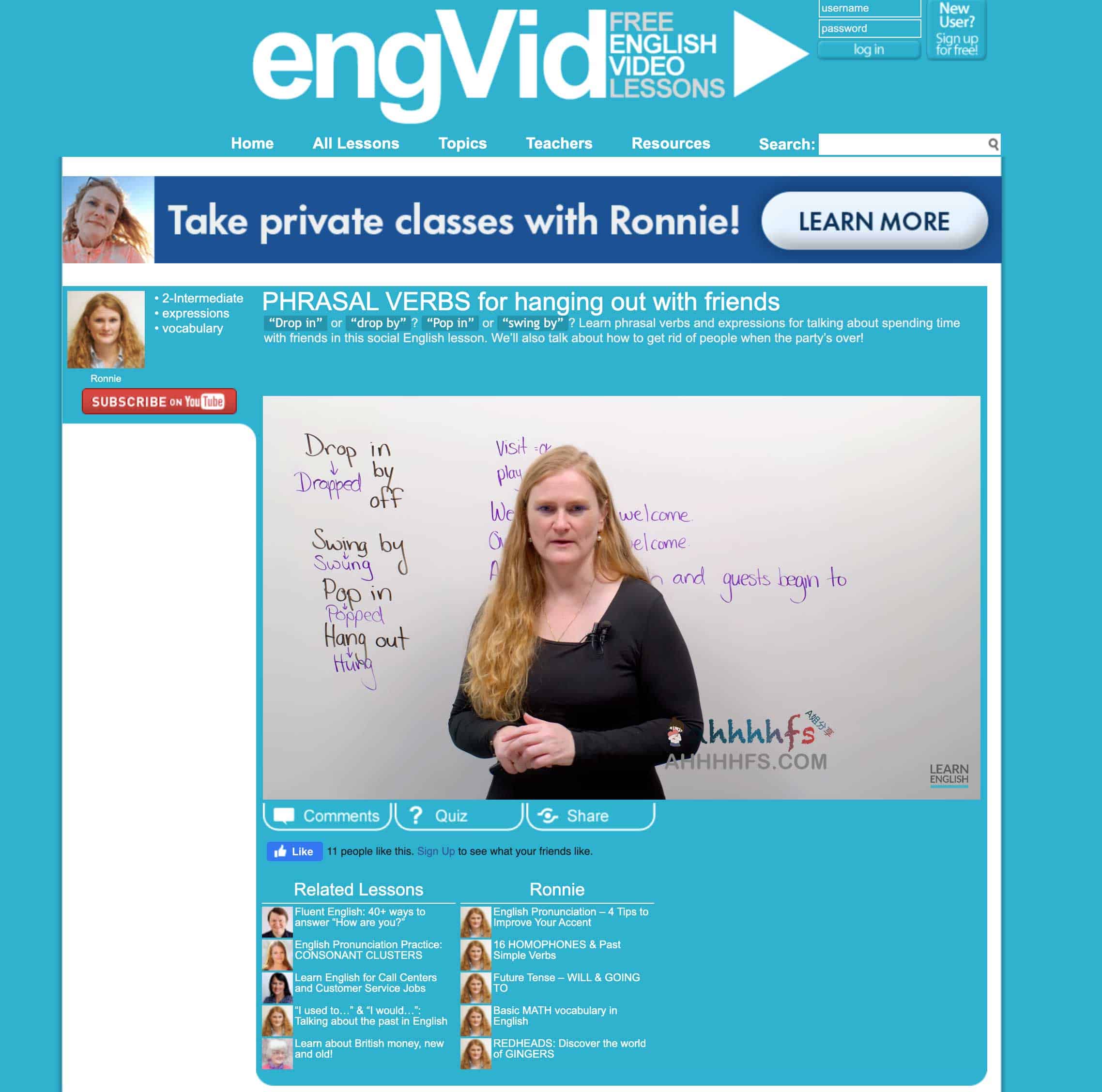 engVid-公益性英语视频教学网站在线学习高质量英语课程- A姐分享